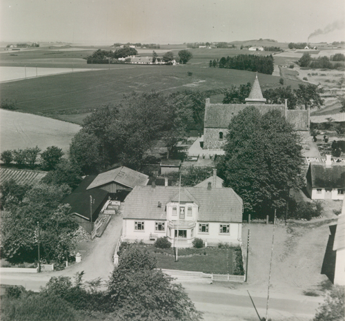 Ferslev-Vellerup Vellerup Savværk cirka 1945